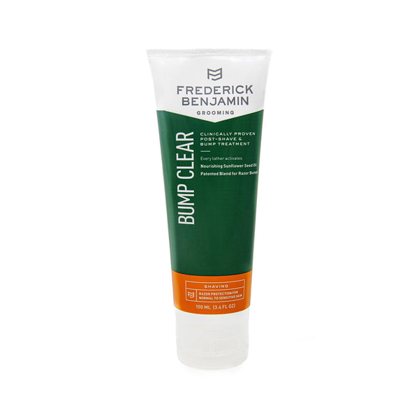  frederick benjamin post shave bump clear, best shaving product for black men, best product to eliminate razor bumps, best razor bump treatment for men of color, best shaving product for men of color with sensitive skin