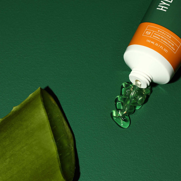 Clear shave gel to line your beard