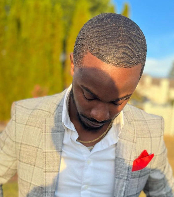 Water Based pomade for 360 waves