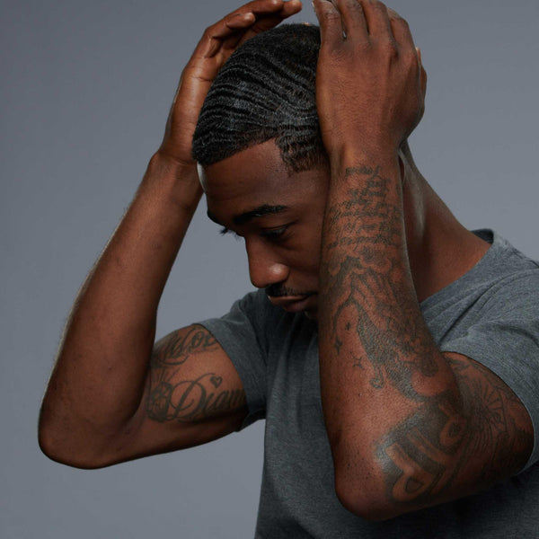 black men hair style