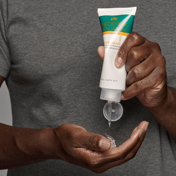 best soothing product for shaving, best shaving product for men of color, frederick benjamin hydro glaze, best shaving products for black men with sensitive skin