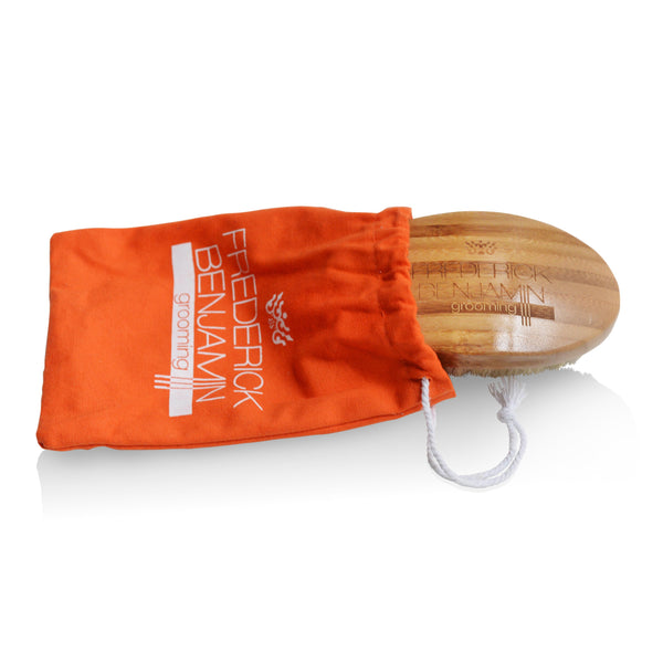 360 Soft Wave Brush 100% Boar Bristle with Travel Bag, best brush for men of color, how to create waves, how to maintain waves, how to keep hair in neat waves throughout the day